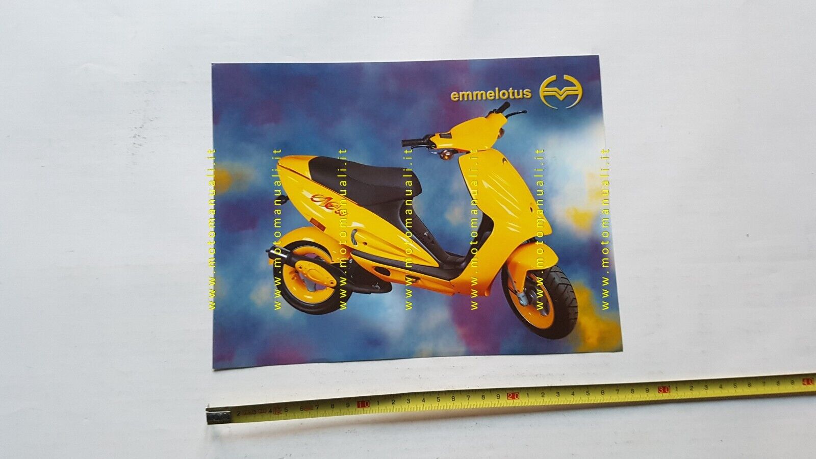 Emmelotus ORE 50 SCOOTER depliant originale ITALIANO brochure