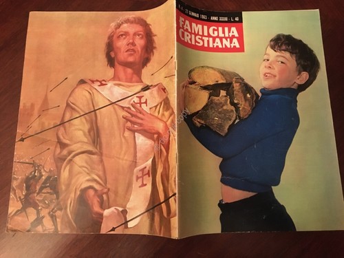 Famiglia Cristiana Rivista Magazine 27 Gennaio 1963 N.4 Genoveffa Luis …