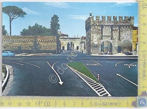 Fano - Porta Mazzini - Arco di Augusto - 1969