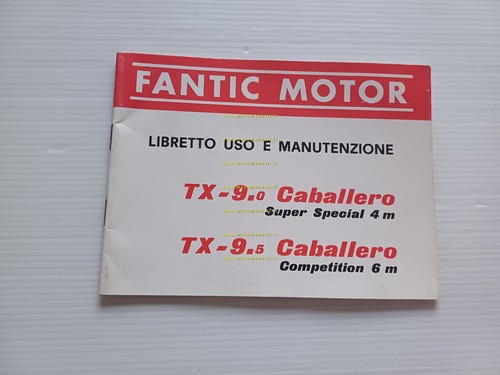 Fantic Caballero 50 TX 9.0 Super Special TX 9.5 Competition …