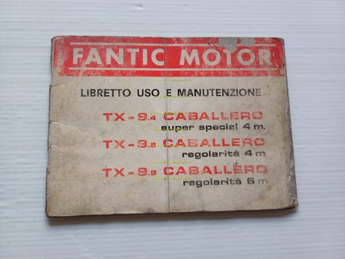 Fantic Caballero 50 Tx 9.4 - 9.8 - 9.9 1973 …