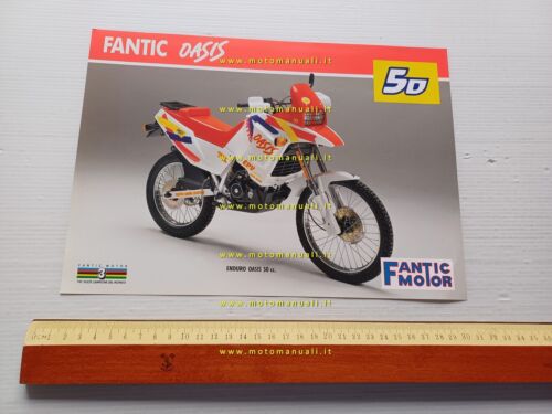 Fantic Motor 50 Oasis 1989-90 depliant originale italiano