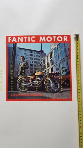 Fantic Motor 50 Turismo Internazionale 1973 depliant originale ITALIANO