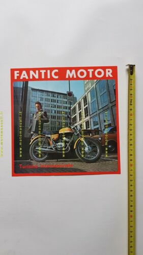 Fantic Motor 50 Turismo Internazionale 1973 depliant SENZA TESTO originale