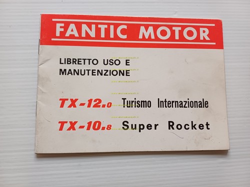 Fantic Motor 50 TX 12.0 Turismo Int.-TX 10.8 Super Rocket …