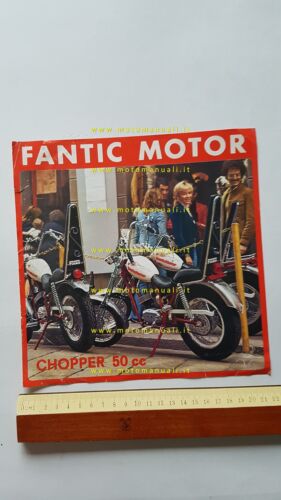 Fantic Motor Chopper 50 1973 depliant originale ITALIANO