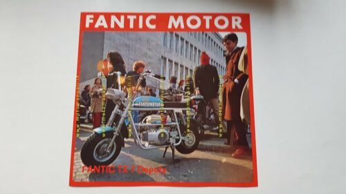 Fantic Motor Deputy 50 TX7 1973 depliant originale inglese ENGLISH …