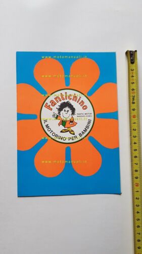 Fantic Motor Fantichino 50 2a serie depliant originale ITALIANO brochure