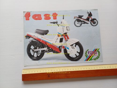 Fantic Motor Fast 50 1987-88 depliant italiano originale