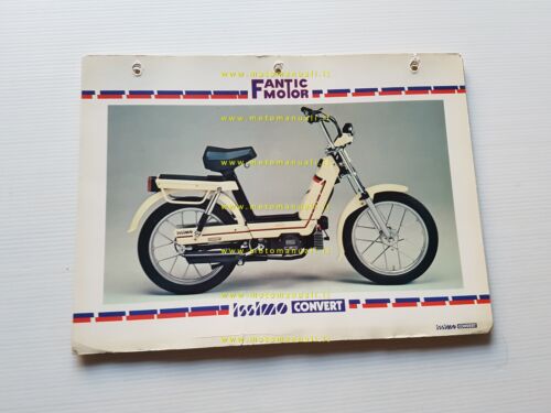 Fantic Motor ISSIMO 50 Convert 1979 catalogo ricambi originale