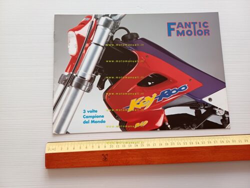 Fantic Motor Key-Roo, Clubman, Coach Trial modelli 1994 depliant originale