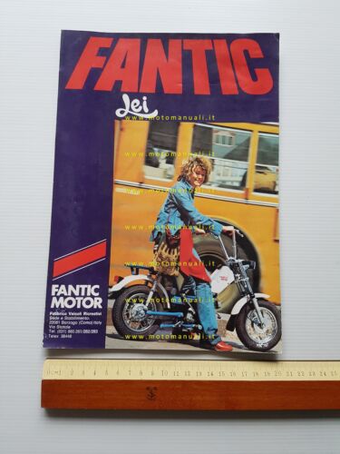 Fantic Motor Lei 50 depliant originale ITALIANO