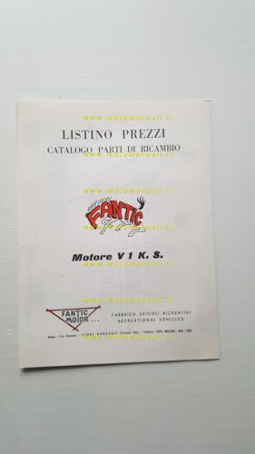 Fantic Motor Motore 50 V1 K.S. anni 70 catalogo ricambi …