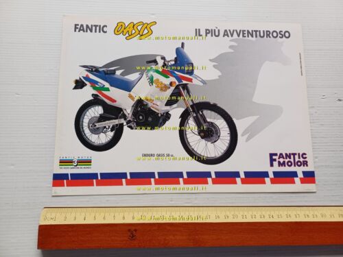 Fantic Motor Oasis 50 1989 depliant originale italiano