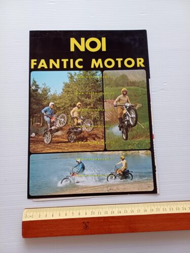 Fantic Motor produzione modelli 1972 depliant italiano originale