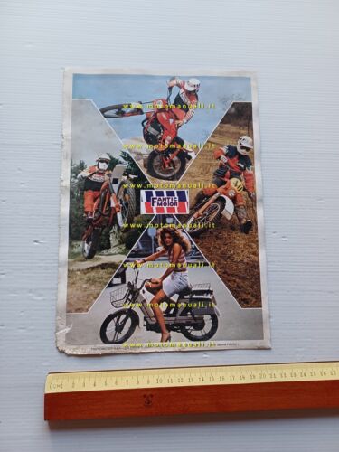 Fantic Motor produzione modelli moto 1982-83 depliant originale italiano