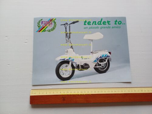 Fantic Motor Tender to 50 1987-88 depliant originale ITALIANO brochure