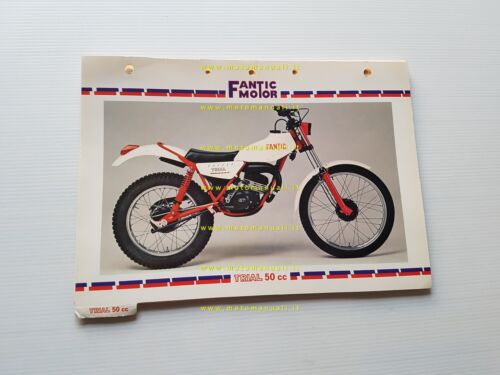 Fantic Motor TRIAL 50 1979 catalogo ricambi originale