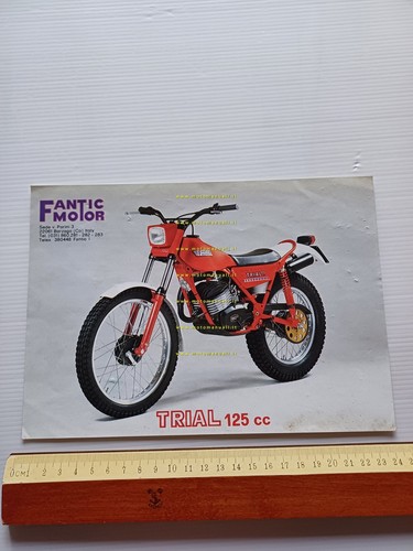 Fantic Motor Trial 50 1982 depliant originale italiano