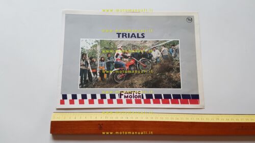 Fantic Motor Trial catalogo modelli 1981-82 depliant originale