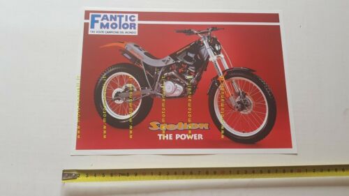 Fantic Motor Trial Section 50 - 80 1995 depliant originale …