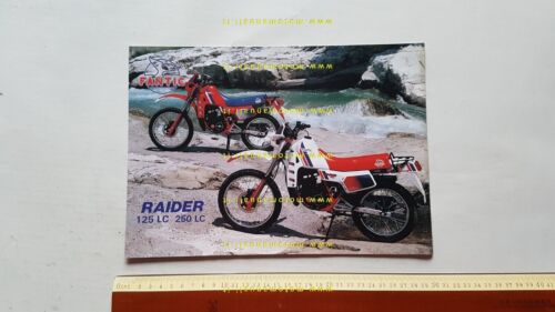 Fantic Raider 125 - 250 LC 1984 depliant originale italiano