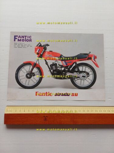 Fantic Strada 50 1982 depliant originale italiano