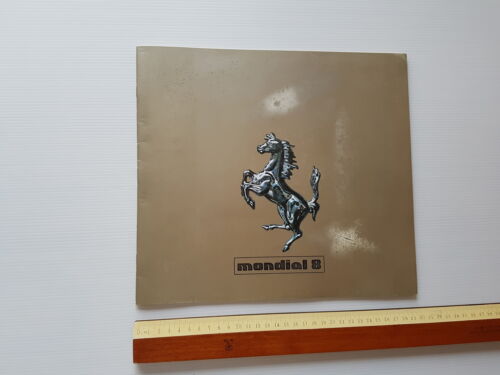Ferrari Mondial 8 1980 depliant n.199.80 originale