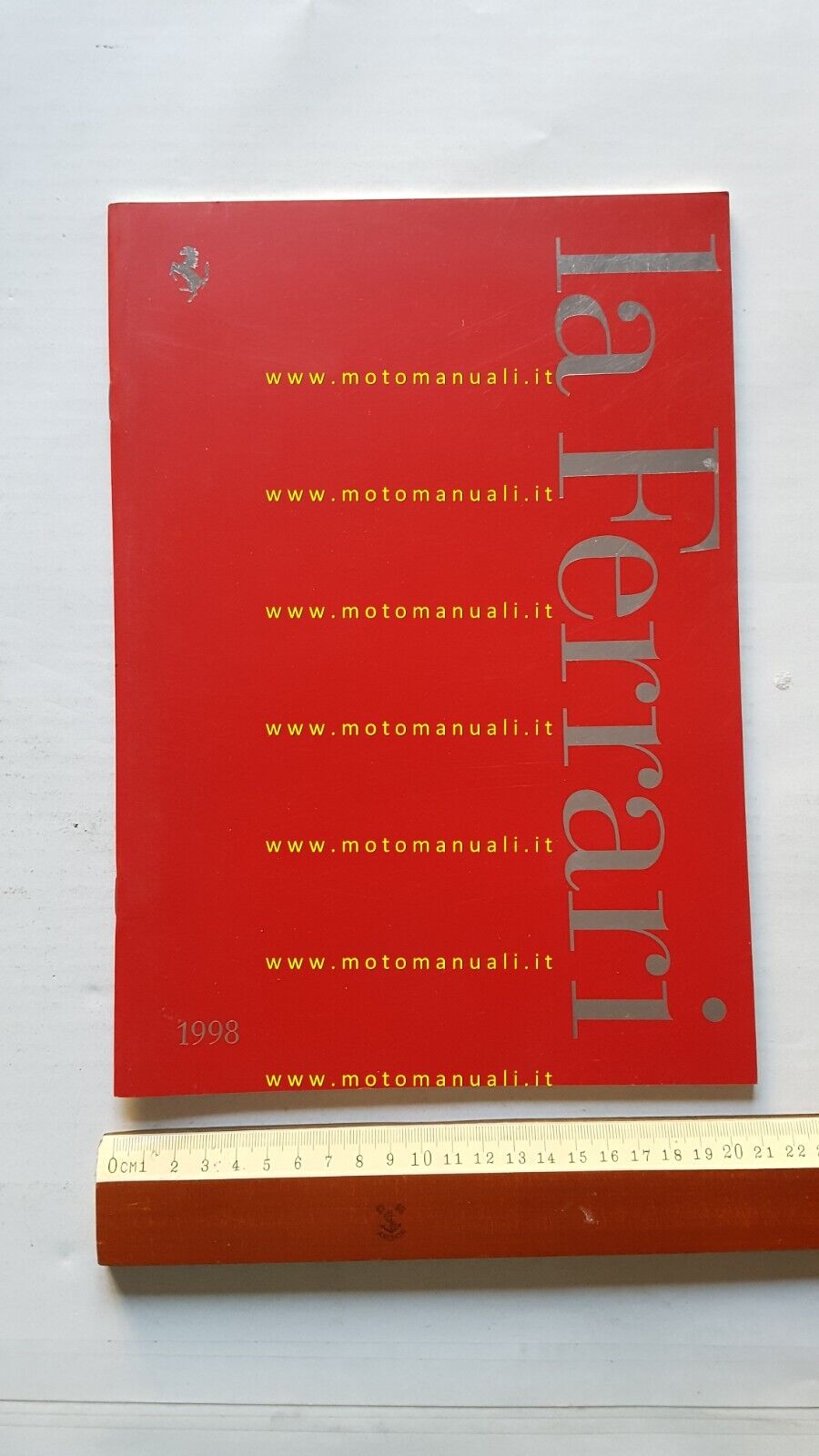 Ferrari produzione modelli 1998 depliant originale brochure