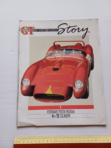 Ferrari Testarossa 4-12 Cilindri Allegato rivista GT Granturismo 1987