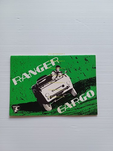 FERVES Ranger Cargo manuale uso manutenzione libretto istruzioni originale