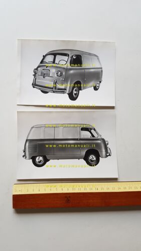 FIAT 600 Multipla furgoncino 1959 2 foto originali