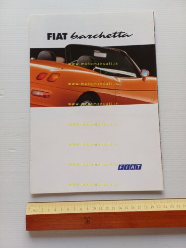Fiat Barchetta spider 1995 depliant italiano originale