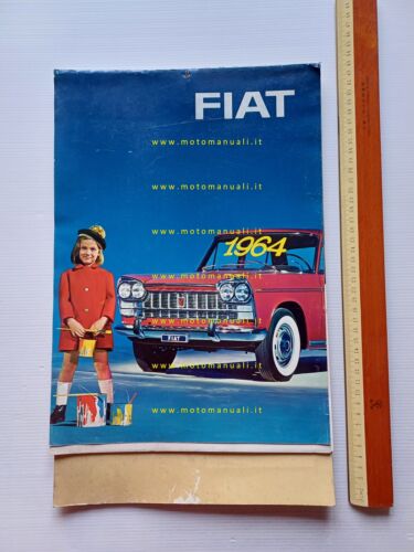 FIAT calendario 1964 italiano originale completo