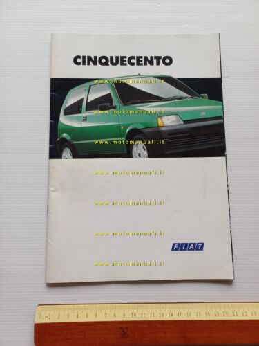 Fiat Cinquecento modelli 1994 depliant originale italiano