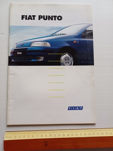 Fiat Punto tutti modelli 1994 depliant italiano originale