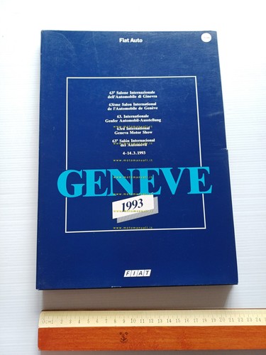 Fiat Salone Internazionale Auto Geneve 1993 cartella stampa originale