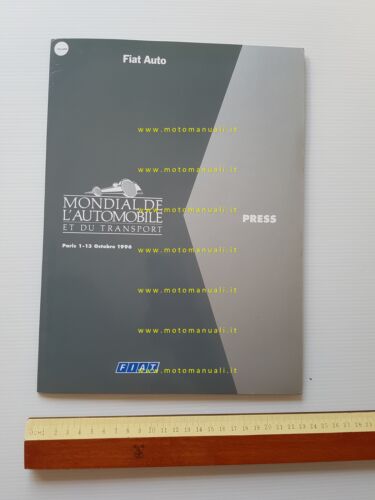 FIAT Salone Parigi 1996 cartella stampa originale italiano
