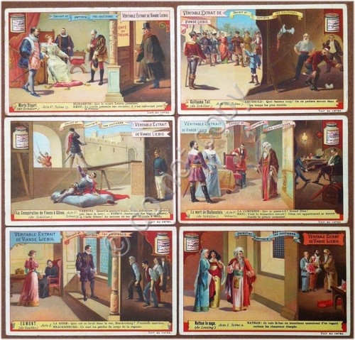 Figurine Liebig - Belgio - Sang. 459 - Davanti e …