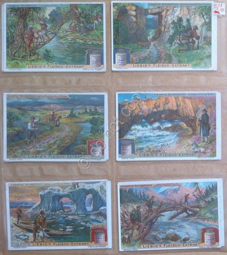 Figurine Liebig - Germania - Sang. 1057 - Curiosi ponti …