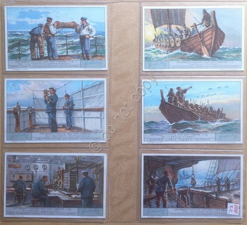 Figurine Liebig - Germania - Sang. 1258 - Come ci …