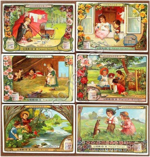Figurine Liebig - Germania - Sang. 773 - Scene di …