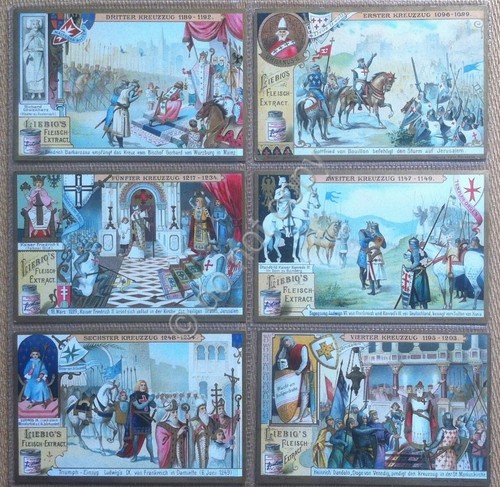 Figurine Liebig - Germania - Sang. 811 - Le Crociate …