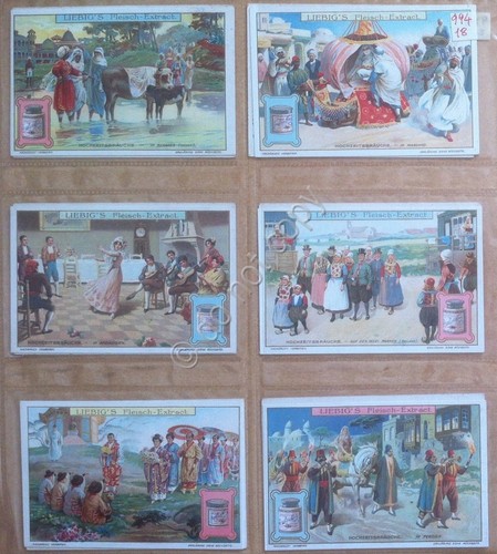 Figurine Liebig - Germania - Sang. 994 - Feste nuziali …