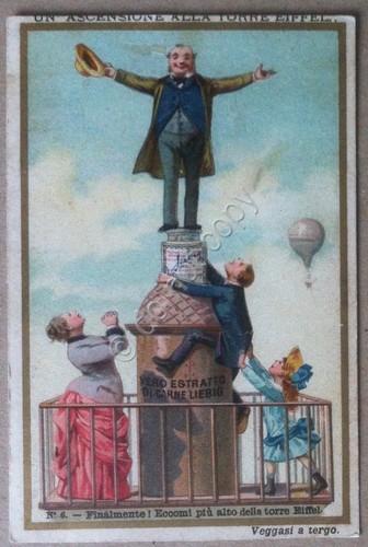 Figurine Liebig - ITA - S.255 - Ascensione alla Torre …