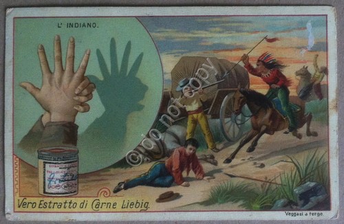 Figurine Liebig - ITA - Sang. 352 - Ombre con …