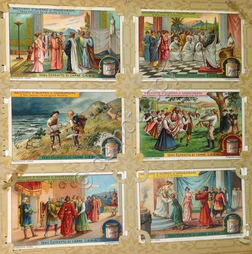 Figurine Liebig - Italia - Sang. 1101 - Racconto d'inverno …