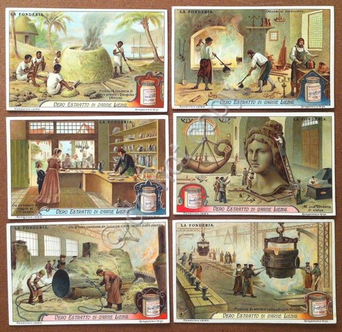 Figurine Liebig - Italia - Sang. 1117 - La Fonderia …