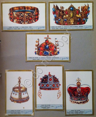 Figurine Liebig - Italia - Sang. 1848 -Simboli del potere …