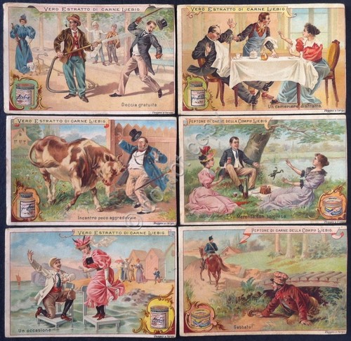 Figurine Liebig - Italia - Sang. 605 - Sorprese o …